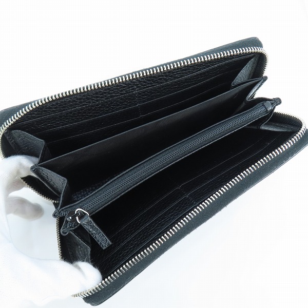 実際に弊社で買取させて頂いたGUCCI/グッチ GGロゴ ロングウォレット/長財布 473928の画像 5枚目
