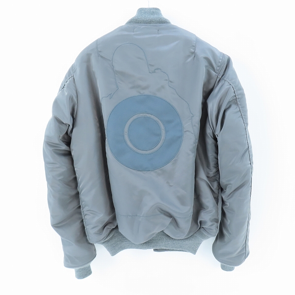 実際に弊社で買取させて頂いたWTAPS/ダブルタップス 16AW MA-1 JACKET NYLON TWILL フライトジャケット 162GWDT-JKM04/Mの画像 1枚目