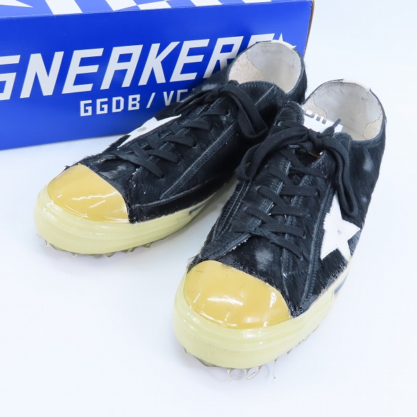 実際に弊社で買取させて頂いたGOLDEN GOOSE/ゴールデングース BLACK PONY V STAR2 スニーカー/42