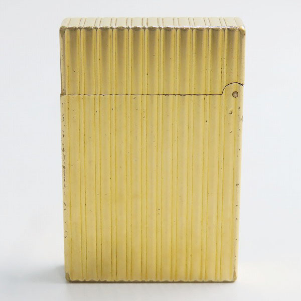 実際に弊社で買取させて頂いたS.T.Dupont/エステーデュポン GATSBY/ギャッツビー ガスライター ゴールドの画像 1枚目