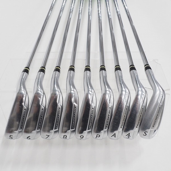 実際に弊社で買取させて頂いたYAMAHA/ヤマハ inpres UD+2 FORGED/インプレス アイアン #5～9,P,A,A/S,Sw 9本セット N.S.PRO Zelos 7 FLEX:R の画像 1枚目