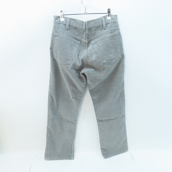 実際に弊社で買取させて頂いたLevis/リーバイス 80s ヴィンテージ 刻印536 白タブ コーデュロイパンツ 519-1555 W31 L31の画像 1枚目