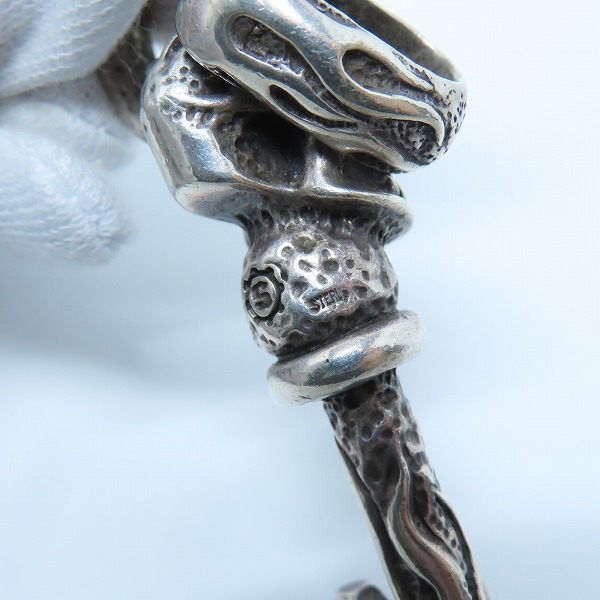 実際に弊社で買取させて頂いたSTARLINGEAR/スターリンギア フレーミングスケルトンキーペンダントの画像 2枚目