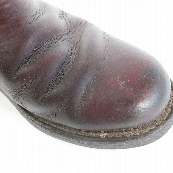 実際に弊社で買取させて頂いたCHIPPEWA/チペワ intage wellington boot/ヴィンテージウエリントンブーツ ペコスブーツ 91095/8Dの画像 9枚目