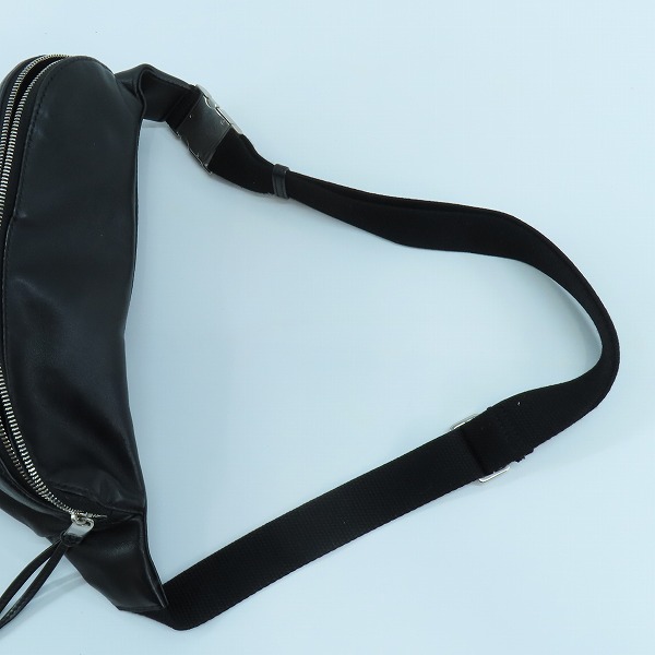 実際に弊社で買取させて頂いたSAINT LAURENT/サンローラン ロゴ ウエストバッグ/ボディバッグ FLY505671 1022の画像 6枚目