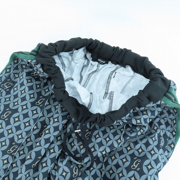 実際に弊社で買取させて頂いたglamb/グラム  Glitter Monogram Jersey Pants/グリッターモノグラムジャージパンツ GB0224/P10 Mの画像 2枚目