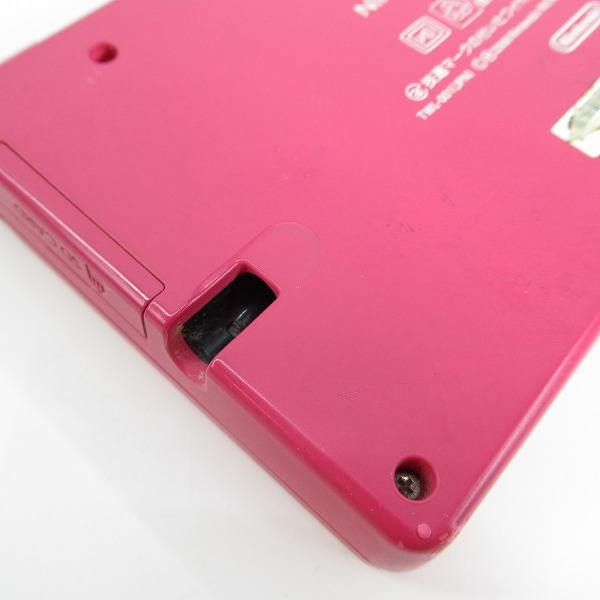 実際に弊社で買取させて頂いた任天堂/Nintendo/ニンテンドー DSi 本体 ピンク TWL-001【簡易動作確認済】の画像 8枚目