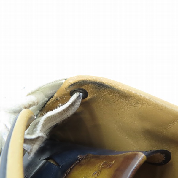 実際に弊社で買取させて頂いたBERLUTI/ベルルッティ ローカットスニーカー ネイビー 1126/8の画像 7枚目