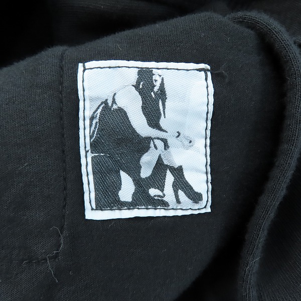実際に弊社で買取させて頂いたRick Owens DRKSHDW/リックオウエンス ダークシャドウ  スフィンクス ジャンボフーディ ブラック DU01D1284/Fの画像 3枚目