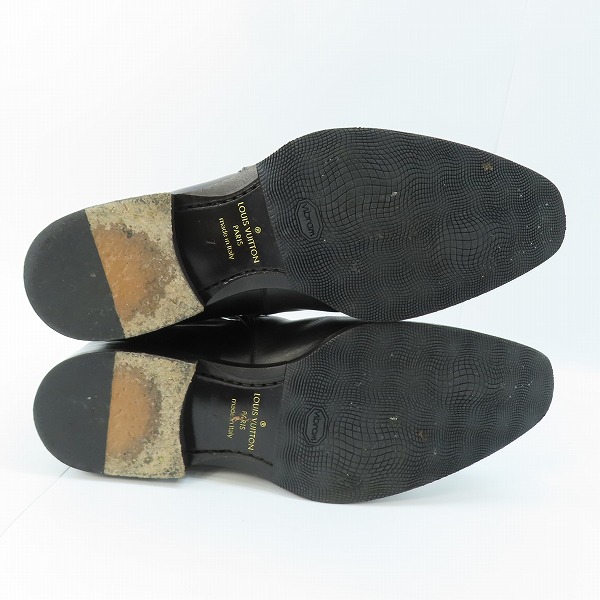 実際に弊社で買取させて頂いたLOUIS VUITTON/ルイヴィトン レザー ジョッパーブーツ 7 の画像 2枚目