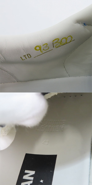 実際に弊社で買取させて頂いた【未使用】GOLDEN GOOSE/ゴールデングース STARDAN SILVER PRINTED スニーカー/42の画像 6枚目