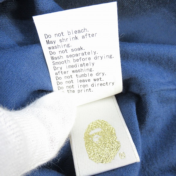 実際に弊社で買取させて頂いたA BATHING APE/ア ベイシングエイプ ラジカセプリントTシャツ の画像 3枚目