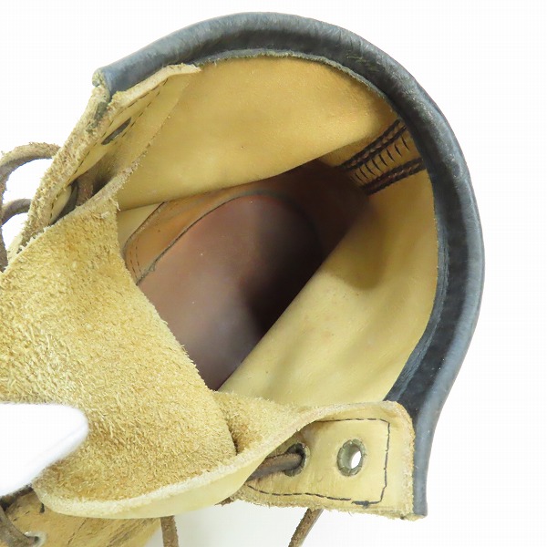 実際に弊社で買取させて頂いたRED WING/レッドウィング プリント羽根タグ/羽タグ アイリッシュセッター ブーツ/7.5の画像 4枚目