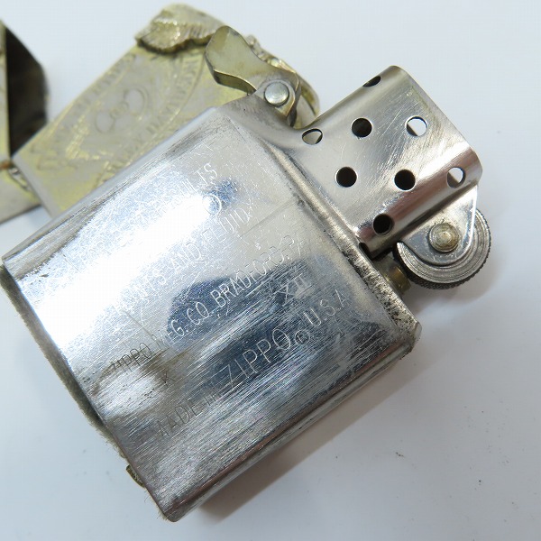 実際に弊社で買取させて頂いたZIPPO/ジッポー HARLEY DAVIDSON/ハーレーダビッドソン サイドメタル LIVE TO RIDE 1996年製の画像 5枚目