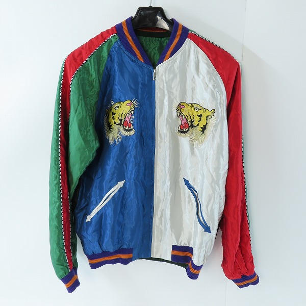 実際に弊社で買取させて頂いたTAILOR TOYO×BEAMS/テーラー東洋×ビームス スカジャン リバーシブル 虎刺繍 11-18-1387-086/L