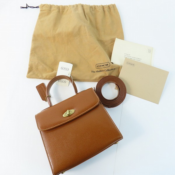 実際に弊社で買取させて頂いたCOACH/コーチ 2way ハンドバッグ/ショルダーバッグ F5E-4413の画像 8枚目