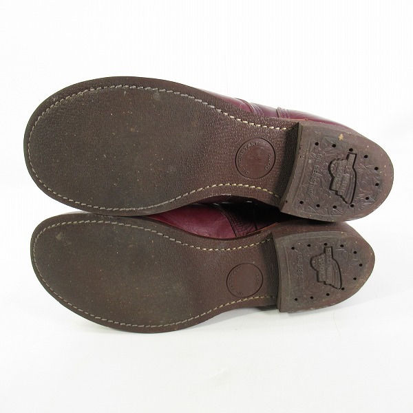 実際に弊社で買取させて頂いたRED WING/レッドウィング 羽タグ アイアンレンジマンソンブーツ 8012/8.5Dの画像 2枚目