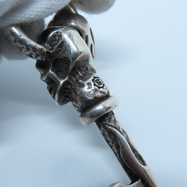 実際に弊社で買取させて頂いたSTARLINGEAR/スターリンギア フレーミングスケルトンキーペンダントの画像 3枚目