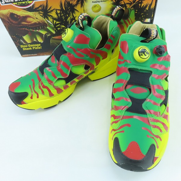 実際に弊社で買取させて頂いたReebok×JURASSIC PARK/リーボック×ジュラシックパーク GIANT ATTACK SIZE FURY/ポンプフューリー GW0212/27
