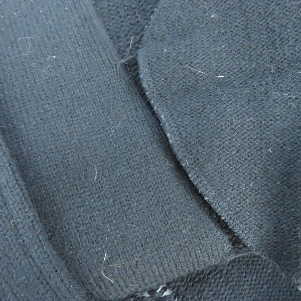 実際に弊社で買取させて頂いたUNDER COVER/アンダーカバー 05AW ARTS&CRAFTS期 変形 ジップアップ ニット 5A213-B6 /2の画像 6枚目