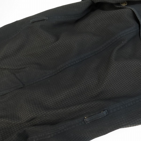 実際に弊社で買取させて頂いたkiminori morishita/キミノリモリシタ 千鳥格子柄 コート 7649304-1/48の画像 4枚目