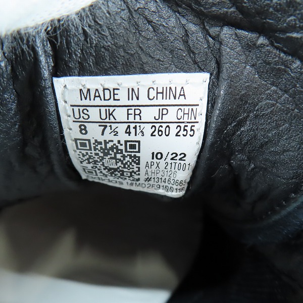 実際に弊社で買取させて頂いたY-3/ワイスリー アディダス×ヨウジヤマモト Marathon TR ローカットスニーカー HP3126/26の画像 5枚目