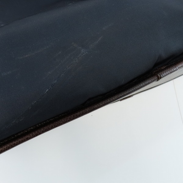 実際に弊社で買取させて頂いたFelisi/フェリージ ナイロン×レザー ブリーフケース 8637の画像 6枚目
