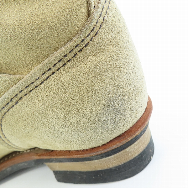 実際に弊社で買取させて頂いたRED WING/レッドウィング ENGINEER BOOTS/エンジニアブーツ スエード 8268/8.5Dの画像 6枚目