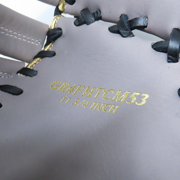 実際に弊社で買取させて頂いたRawlings/ローリングス 軟式 HYPER TECH COLOR SYNC ファーストミット GR4FHTCM53の画像 5枚目