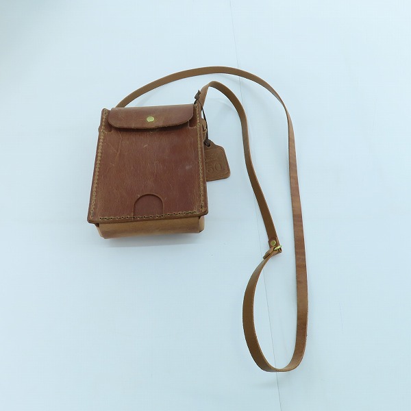実際に弊社で買取させて頂いたHERTZ/ヘルツ ショルダーポーチ/バッグ ブラウンの画像 9枚目