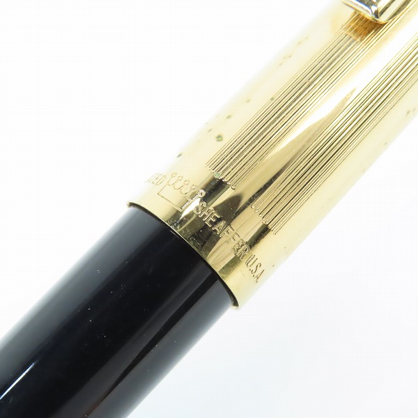 実際に弊社で買取させて頂いたSHEAFFER/シェーファー GOLD ELECTROPLATE 万年筆 ペン先23Kの画像 7枚目