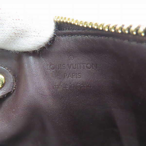 実際に弊社で買取させて頂いたLouis vuitton/ルイヴィトン ポシェットクレ 小銭入れ モノグラムヴェルニ パープル M93357の画像 5枚目