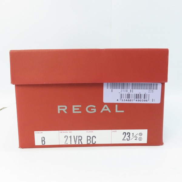 実際に弊社で買取させて頂いたREGAL/リーガル 日本製 ストレートチップシューズ 21VR/23.5の画像 9枚目