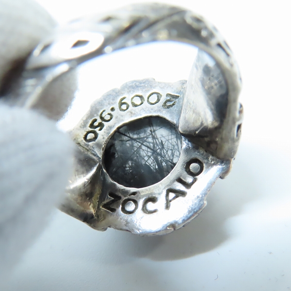 実際に弊社で買取させて頂いた【ギャラ付き】ZOCALO/ソカロ イスラミックラウンド リング 17.5号の画像 6枚目