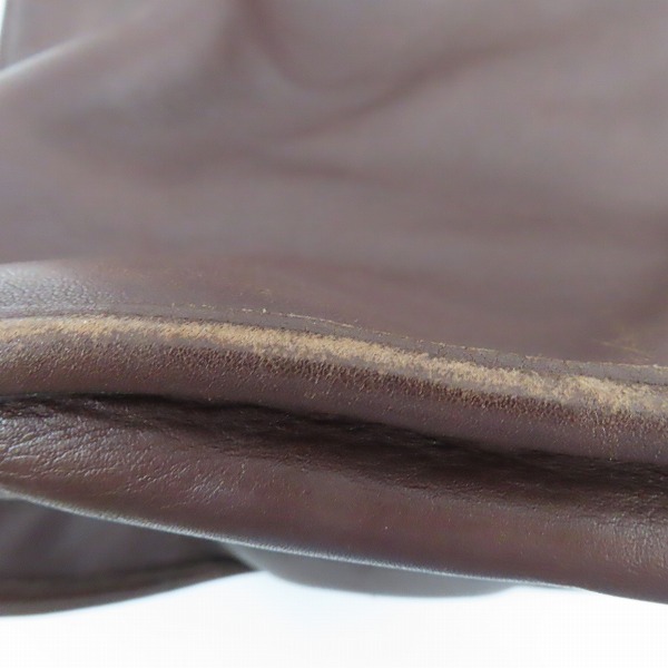 実際に弊社で買取させて頂いたCOACH/コーチ オールドコーチ レザーショルダーバッグ 9085の画像 7枚目