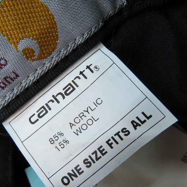 実際に弊社で買取させて頂いたCarhartt/カーハート ウール混 キルティング帽 02901-7536/ONESIZEの画像 6枚目