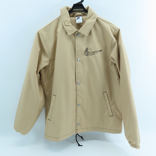 実際に弊社で買取させて頂いたNIKE/ナイキ AS M NK LND COACHES JKT Tシャツ/ベージュ/FQ7987-200/S