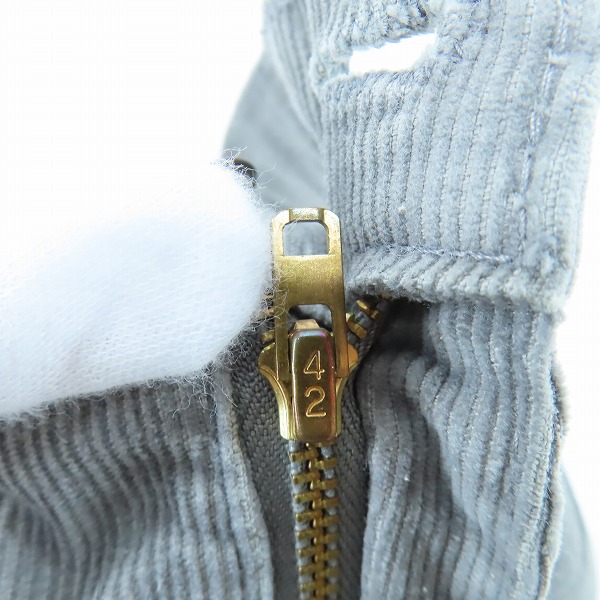 実際に弊社で買取させて頂いたLevis/リーバイス 80s ヴィンテージ 刻印536 白タブ コーデュロイパンツ 519-1555 W33 L34の画像 7枚目