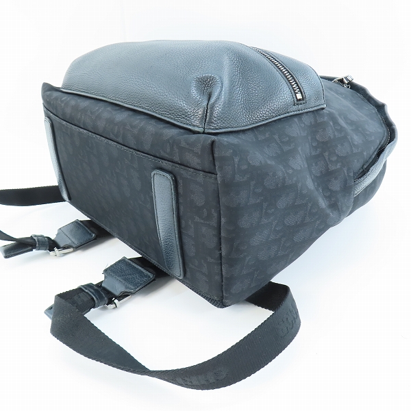 実際に弊社で買取させて頂いたDIOR/ディオール オブリーク トロッター レザー×ナイロン デイパック/バックパックの画像 2枚目