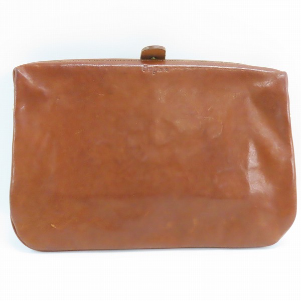実際に弊社で買取させて頂いたHERZ/ヘルツ Organ オルガン ユーフラテ がま口 レザークラッチバッグ