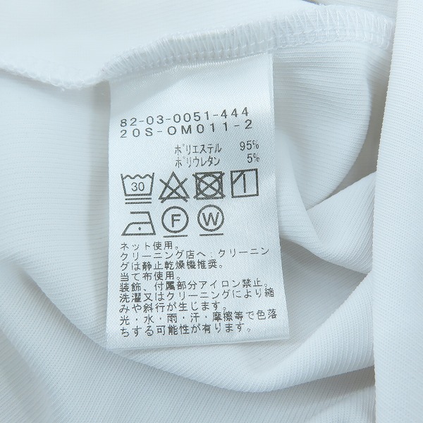 実際に弊社で買取させて頂いたBEAMS GOLF/ビームスゴルフ スムース モックネック シャツ 82-03-0051-444/Sの画像 4枚目