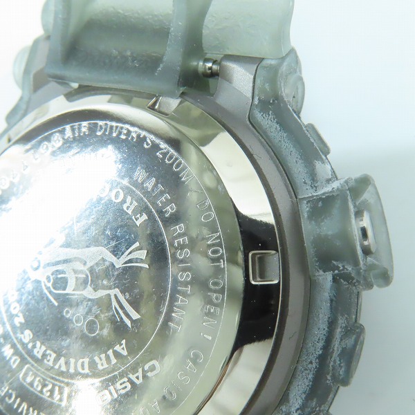 実際に弊社で買取させて頂いたG-SHOCK/Gショック FROGMAN/フロッグマン MEN IN SMOKE/メンインスモーク DW-8200MS-8T【動作未確認】の画像 5枚目
