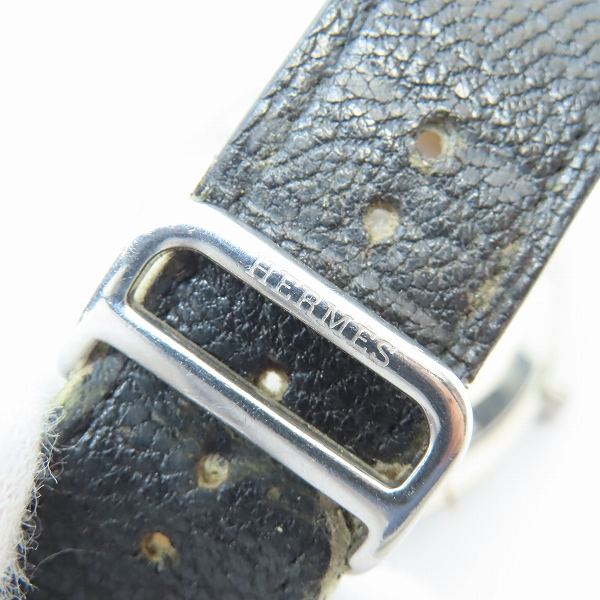 実際に弊社で買取させて頂いたHERMES/エルメス エスパス デジタル 腕時計 クォーツ QZ ES1.710【動作未確認】の画像 7枚目