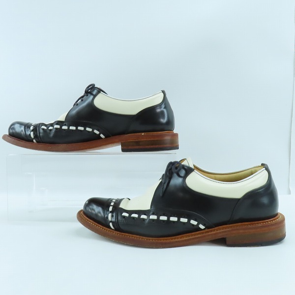 実際に弊社で買取させて頂いたFLAT HEAD/フラットヘッド RJB L103 FLAT LOW/フラットロー レザーシューズ/8.5の画像 3枚目