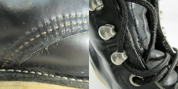 実際に弊社で買取させて頂いたRED WING/レッドウィング アイリッシュセッター CLASSIC ROUND/クラシックラウンド ブーツ 8165/8.5の画像 8枚目