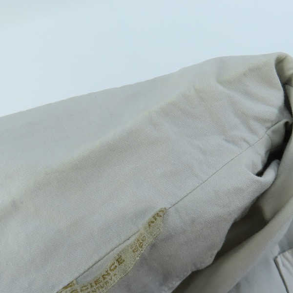 実際に弊社で買取させて頂いたARTS&SCIENCE/アーツアンドサイエンス ステンカラーコート/081-U166-043 /2の画像 6枚目