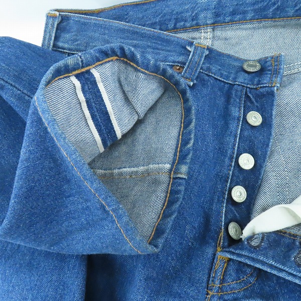 実際に弊社で買取させて頂いたLEVI'S/リーバイス 501 ボタン裏524/スモールe デニムパンツ/W30L36の画像 6枚目