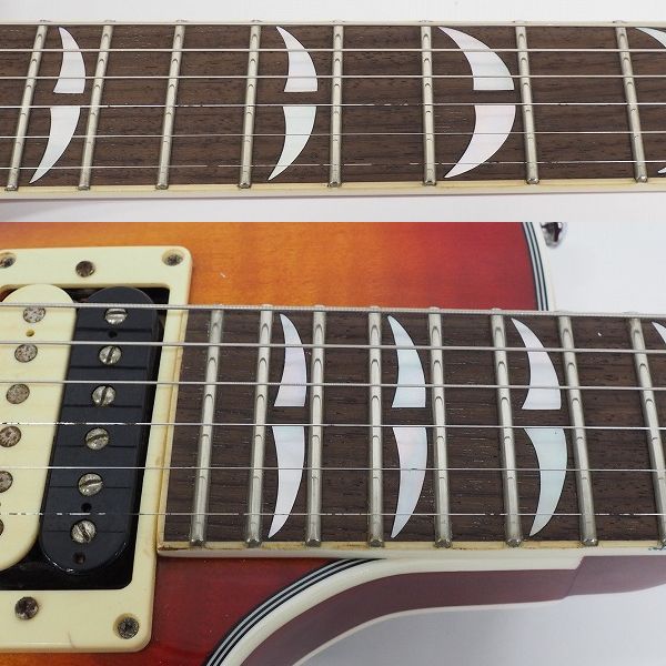 実際に弊社で買取させて頂いた★Leo Scala Guitars/レオ・スカラ Deran Deluxe KSE エレキギター ハードケース付の画像 4枚目