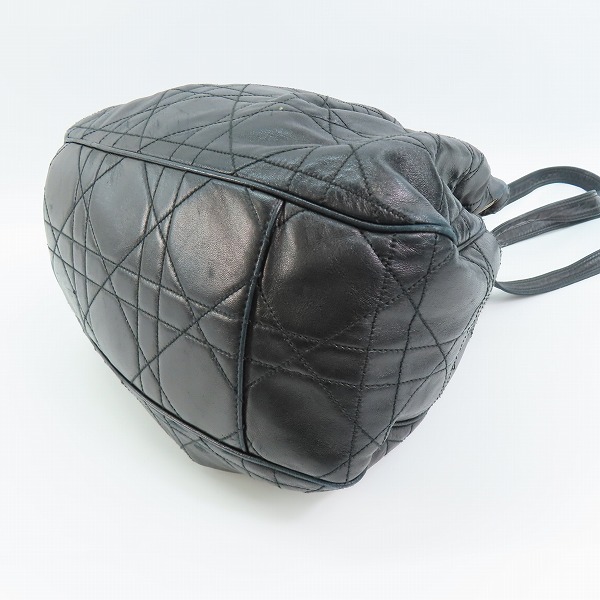 実際に弊社で買取させて頂いたChristian Dior/クリスチャンディオール ナッパレザー ワンショルダーバッグ　の画像 2枚目