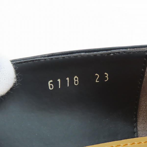 実際に弊社で買取させて頂いたMACKINTOSH PHILOSOPHY/マッキントッシュフィロソフィー オールウェザー対応パンプス 6118/23の画像 5枚目